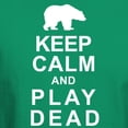 thumbnail image 3 of CafePress - Keep Calm And Play Dead Dark T Shirt - Men's Classic Graphic Cotton T-Shirt, 3 of 4