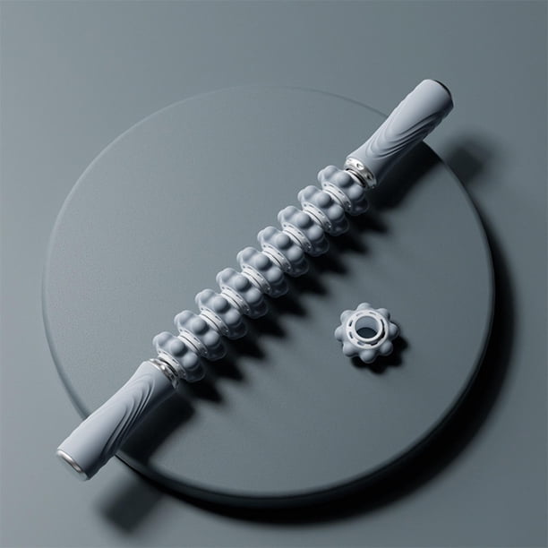 Rodillo, Entrenador de fuerza de brazo duradero Herramienta de rodamiento flexible Rodillo manual cómodo portátil para entrenamiento de rpo complet Azul Macarena varilla de rodillo