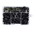 thumbnail image 1 of 195-Piece Motorcycle Fairing Bolt Screw Nut Kit, Bodywork Screws, Universal Fit Black Hardware Set, 1 of 5