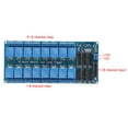 thumbnail image 4 of 16 Channel Optocoupler Relay Module with Optocoupler Protection, Capacity 10A 250 V, MCU Development Board Module. Industry Optocoupler Isolation. Easy to Use and Install, User, 4 of 7