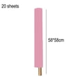 thumbnail image 2 of 20 Sheets Double Sided Golden Flower Wrapping Paper Waterproof Gift Packaging Florist Bouquet Wraps, 58X58cm, 2 of 5