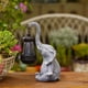 thumbnail image 5 of Inteprter Esculturas al aire libre decoración de elefante para jardín arte y belleza linternas de jardín decoración de elefante Jardín y Patio Blanco, 5 of 6
