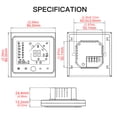 thumbnail image 4 of Thermostat Intelligent Wi-Fi Contrôleur de Température Application 5A Compatible avec, 4 of 6
