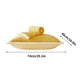 thumbnail image 3 of Funda de almohada de lana gruesa para adultos, individual o doble, engrosamiento estacional, color amarillo, 3 of 8