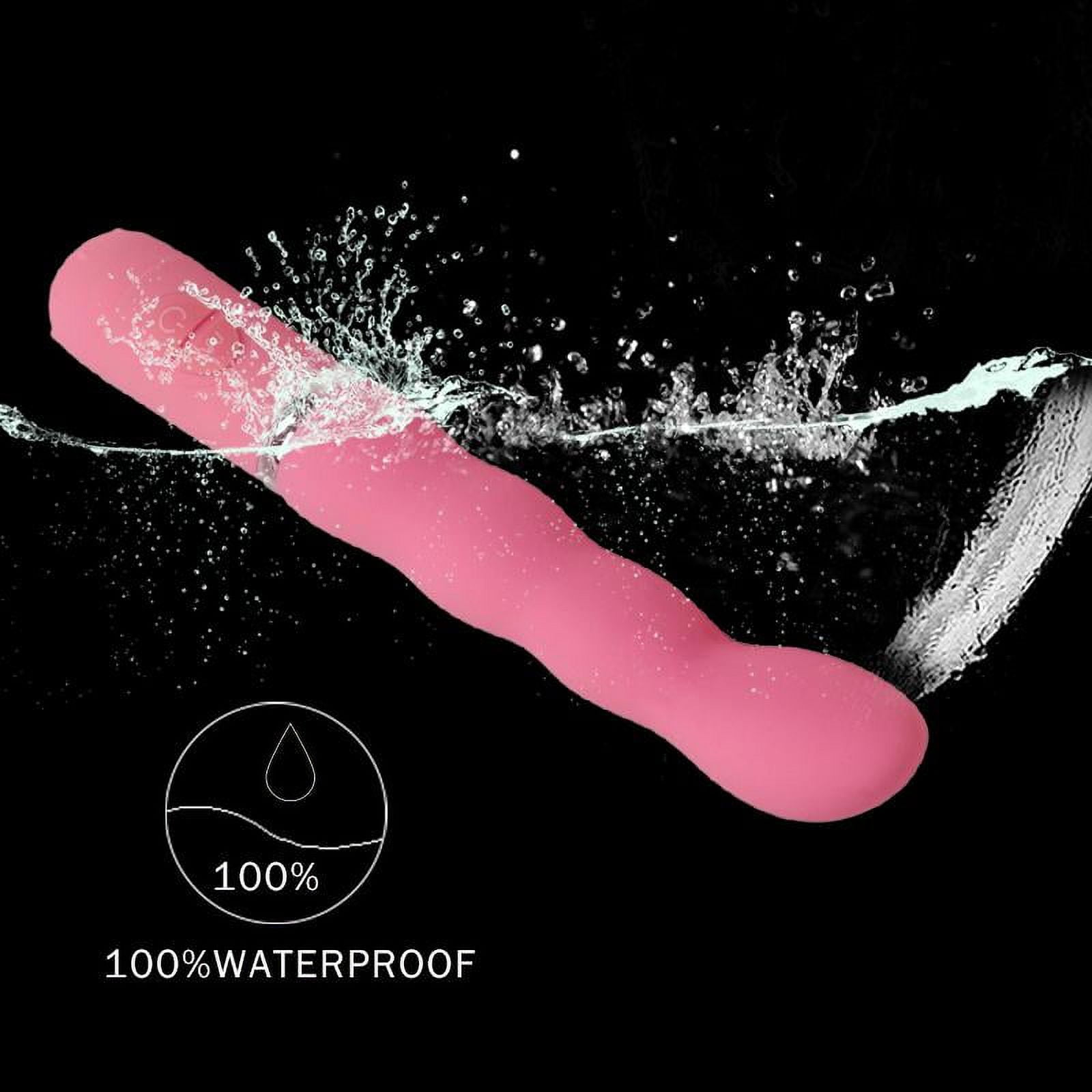 Silicone Vibrating Massager Personal Waterproof Back Body Neck Massage Toy