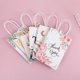 thumbnail image 2 of Juego de bolsas de regalo Thank You Floral & Boho Kraft Paper, 12 piezas, 2 of 3