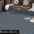 thumbnail image 3 of Mondaria Composite Decking Flooring 96"x5.4"x0.9" (9-Piece) - with Clips, Screws for Outdoor DIY Flooring (Gray), 3 of 9