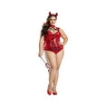 thumbnail image 1 of Party King Pentagramme Grande Taille pour Femmes Devil, Rouge, 3TG, 1 of 1