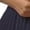 Dark Blue, variant on AURA Women’s Pleated Midi Dress Suit Collar High Waist Three Quarter Sleeve Solid Color S XXXL