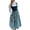 Dark Green, variant on Women's Bavarian Oktoberfest Dirndl Dress with Apron Leopard Print Cosplay Party for Themed Festival Events