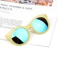 thumbnail image 2 of Faithtur Lunettes de Soleil Rondes Élégantes pour Enfants, Voyage de Loisirs, 2 of 5
