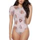 thumbnail image 1 of Balery Strawberry Cake Body de cuello redondo de manga corta para mujer Tops de manga corta Tops básicos-XX-Large, 1 of 7