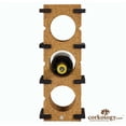 thumbnail image 1 of Corkology 6BWR-311 6 Bottle Wine Rack - Light On Dark, 1 of 1