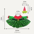 thumbnail image 3 of AZXY Christmas Porch Goose Outfit, 23" Fade‑Proof Wear for Porch Goose, Goose Clothes for Cement Goose, Goose Clothing for Goose Statue,Winter Xmas Decor for Yard Lawn Front Porch Patio Garden, 3 of 8