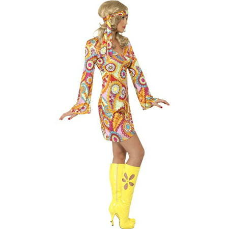 1960s Hippie Adult Costume - Medium