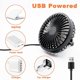 thumbnail image 3 of Ventilador para automóvil, ventilador con clip giratorio Usb 360 para circulación de automóvil, ventilador acondicionador de 3 velocidades, 3 of 5