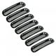 thumbnail image 2 of Rejilla de malla para parachoques delantero de coche, color negro, 7 Uds., compatible con Jeep Wrangler JK 2007-2017 Jadeshay A, 2 of 8