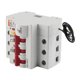 thumbnail image 4 of Uadme Disyuntor, 1P/2P/3P/4P WiFi Inteligente Disyuntor Aplicación de teléfono Interruptor Remoto PA66-DSM Carcasa ignífuga AC220V(3P 80A), 4 of 8