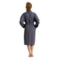 thumbnail image 4 of Women’s Long Waffle Robe - Lightweight 100% Cotton, 4 of 4