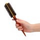 thumbnail image 3 of Curling Hairdress Comb Hair Curling Brush Heated Hair Hot Brush Curling Wood Handle Hairbrush Hair Curling Brush for Long Curling Hair Women ANGGREK Otros, 3 of 8
