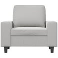 thumbnail image 5 of vidaXL Sofa Chair Accent Upholstered Chair for Living Room Microfiber Fabric, 5 of 9