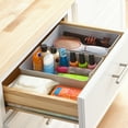 thumbnail image 4 of (8 pack) Mainstays Flexible Drawer Storage Organizers, Gray, 2 Pack, 4 of 12