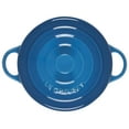 thumbnail image 3 of Le Creuset Cocotte Ronde Mini en Grès, 14 Oz, Marseille, 3 of 6