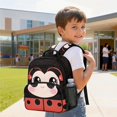 thumbnail image 5 of Aplkyhs Ladybug Backpack for Kids 9-12 School Bag Lightweight Durable Bookbag for Daily School Travel, 5 of 7
