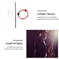 thumbnail image 2 of DINHEAROM Cornet Cleaning Kit Red Musicians Maintenance 12Pcs, 2 of 8