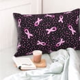 thumbnail image 4 of Balery Breast Cancer Awareness3 Funda de Cojín Estampada, Regalos para Mujeres, Regalos de Amor para Ella, Regalos para Novia o Esposa, Funda de Almohada-20"x30", 4 of 6