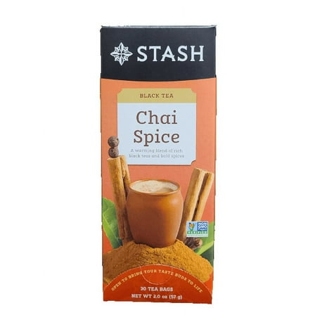 Stash Chai Spice Black Tea 30-Bag Box