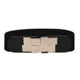 thumbnail image 2 of TANGNADE Womens Belts For Dresses Fashion Women Ladies Waist Belt Body Wide Elastic Dress Accessories Belt Black, 2 of 2