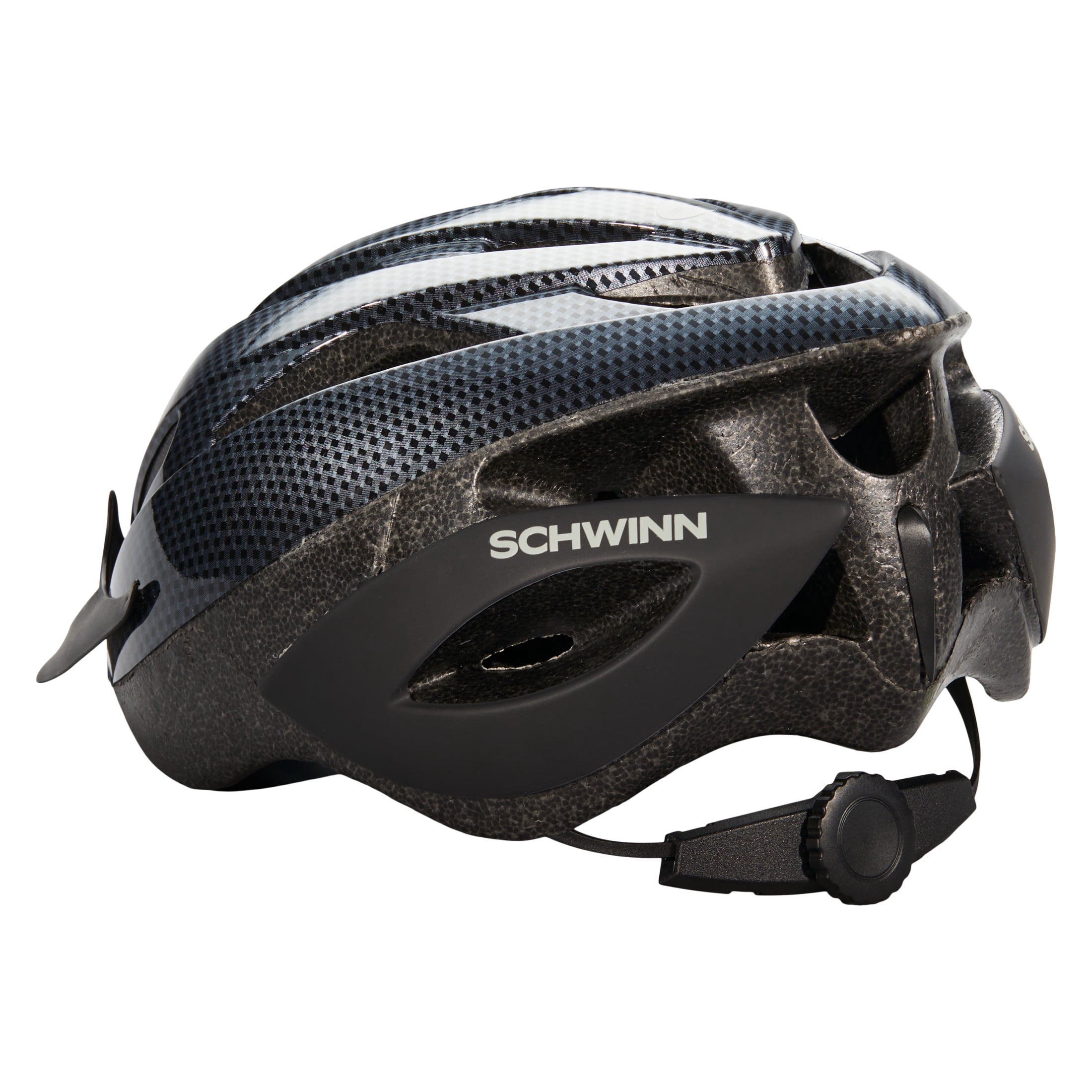 Schwinn Thrasher Adult Bicycle Helmet, Ages 14+, Carbon Black