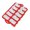 Red, variant on Lynono Co.,Ltd 10 Cavity Flexible elastomer Treat Former For Handcrafted Items And Cold Items