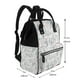 thumbnail image 2 of Easygdp white Moose winter tree para Bolsa de Bebé de Gran Capacidad con Múltiples Bolsillos, Bolsa de Pañales para Padres, Bolsa de Viaje Organizada y Elegante, 2 of 6
