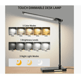 thumbnail image 3 of Lampara De Escritorio Mesa Led Luz Noche color negro, 3 of 4