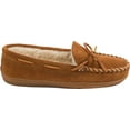 thumbnail image 2 of Minnetonka Men's Pile Lined Hardsole, Brown, 7 W US, 2 of 4