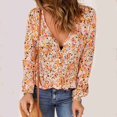 thumbnail image 1 of Blusa túnica, blusa para mujer, manga larga, dobladillo con volantes, blusa suelta, resultados impresionantes, 1 of 5