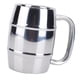 thumbnail image 1 of Taza de café de 300 ml, vaso para camping, taza de acero inoxidable de doble pared con asa 300ml, 1 of 9