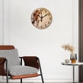 thumbnail image 2 of 12 Inch Wall Clock Battery Operated Silent Clock Decorative for Office, Kitchen, Outdoor, Living Room，Beagle Dog Vintage Cute, 2 of 4