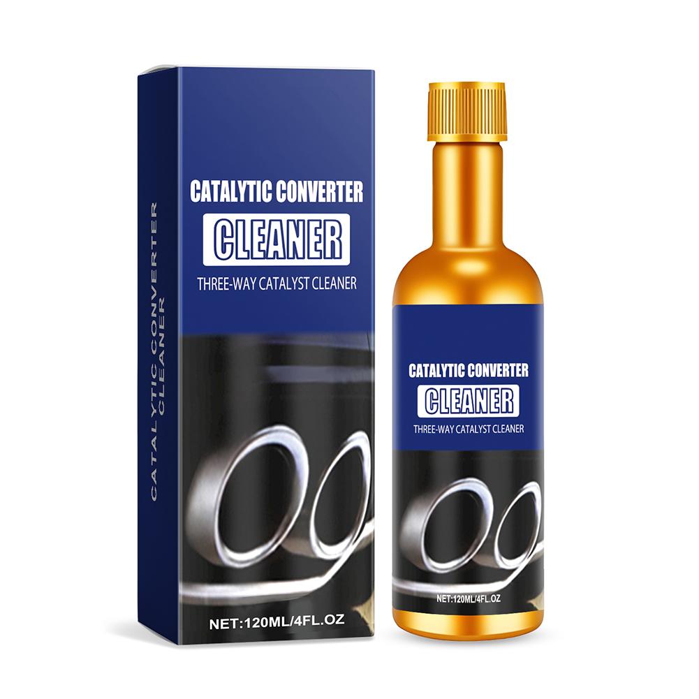 Nettoyant Pour Catalyseur Et Système D'échappement - 3 Flacons De 120ml - Pour Essence Et Diesel - Réduit Consommation Et émissions