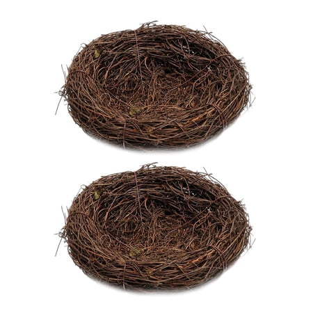 Miulika 2 Pieces Handmade Nest box of nesting Bedding Holiday Decoration Miulika 2 Pieces Handmade Nest box of nesting Bedding Holiday Decoration