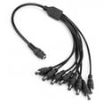 thumbnail image 3 of ABS 1 To 8 Power Splitter, Convenient 1 To 8 Cctv Splitter, For Splitter Camera, 3 of 8