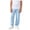 Blue, variant on Boys and Girls Casual Jogger Pants, Elastic Waist Long Pants, School Playground Bottoms with Side Pockets for Kids 3-16 Years
