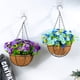 thumbnail image 4 of Naiovety Precio asequible para flores artificiales Decoración de pared Perfecto para en interiores o exteriores Cestas colgantes Flores Type2 NO2, 4 of 6