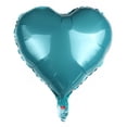 thumbnail image 1 of Globo de empuje de película de aluminio monocromática, versión ligera en forma de corazón de 18 pulgadas, decoración para fiesta, cumpleaños, Sala de bodas, Rosa en forma de corazón, 1 of 6