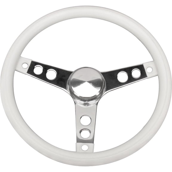 Grant 831 Classic Series Molded Vinyl Steering Wheel, 13-1/2 Inch, 3-Hole