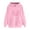 #0135-Pink, variant on Uootdi Plus Size Breast Cancer Awareness Pink Ribbon Hoodies for Gift Women Fall Fashion Drawstring Long Sleeve Sweatshirt Casu al Y2k