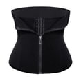 thumbnail image 1 of Corsé de entrenamiento de cintura XXL para mujer, recortador de entrenamiento para sudor, faja deportiva, cinturón moldeador de cuerpo, corsé deportivo con cremallera de látex, 1 of 5