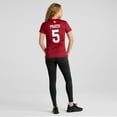 thumbnail image 5 of Women's Nike Matt Prater  Cardinal Arizona Cardinals Team Game Jersey, 5 of 7